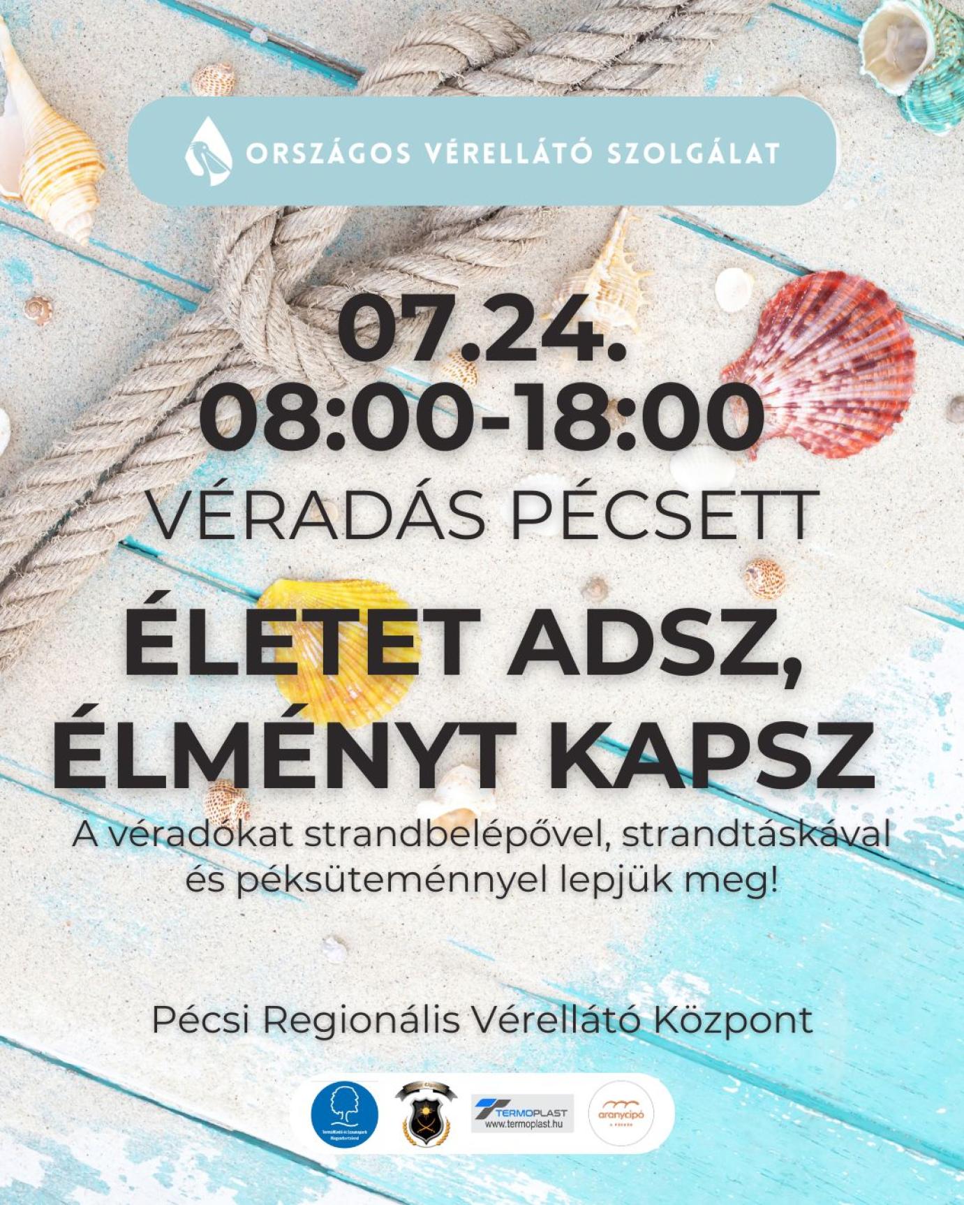 véradás plakát
